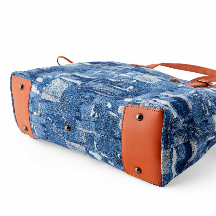 BORO denim tote bag L B240002