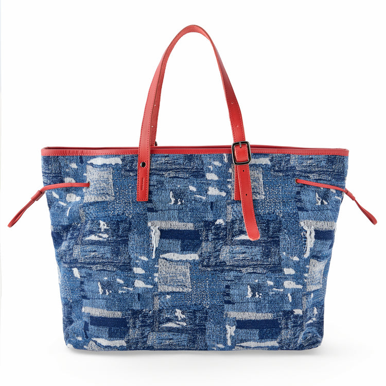 BORO denim tote bag L B240002