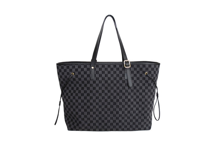 トートバッグL - Black denim 2502073