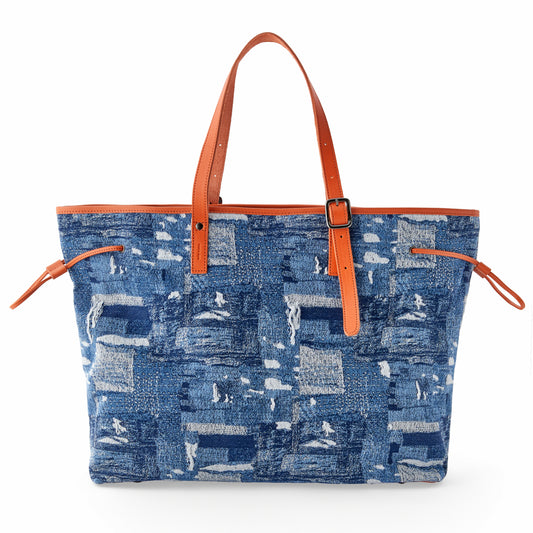 BORO denim tote bag L B240002