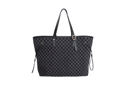 トートバッグL - Black denim 2502073